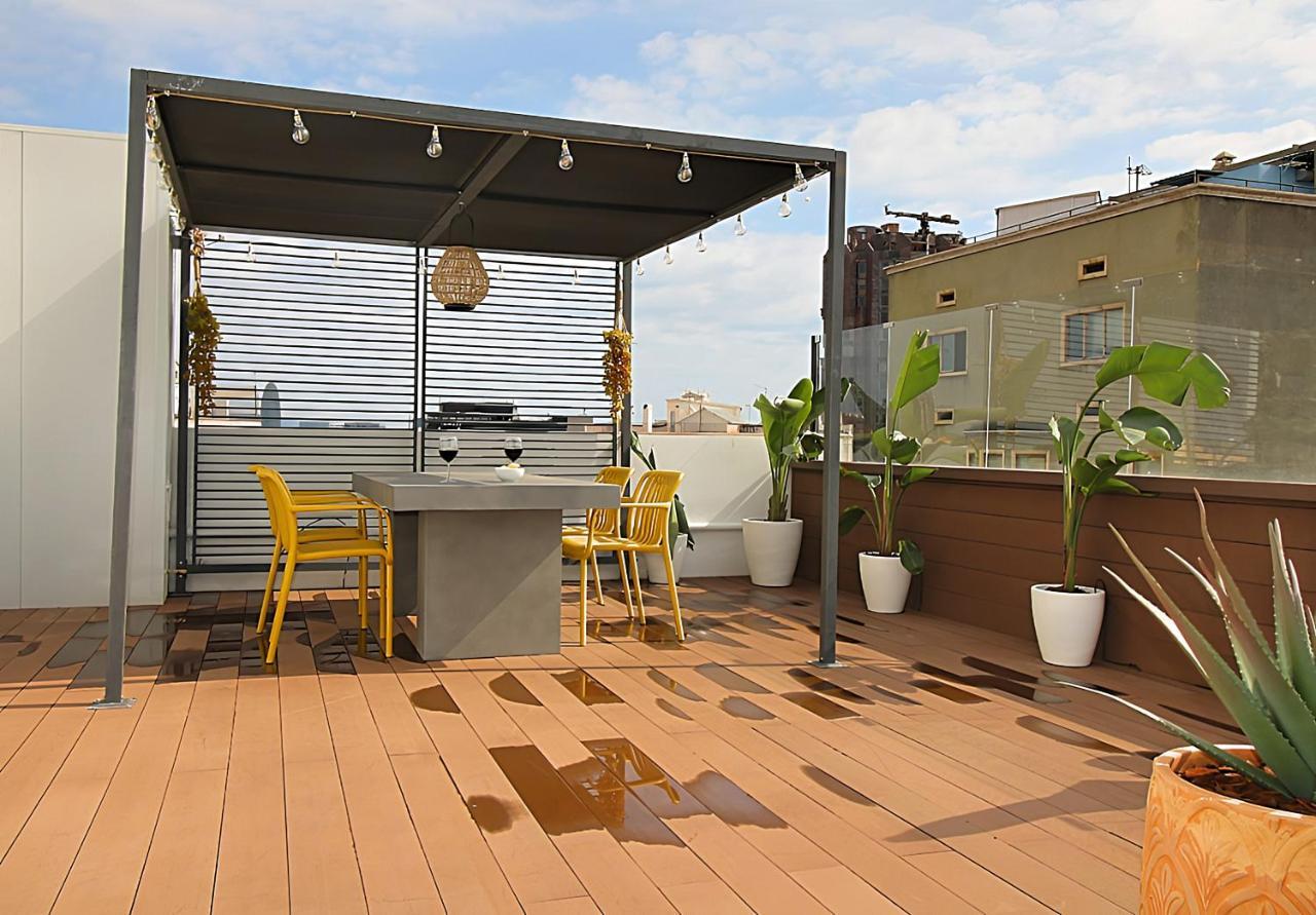 Incredible Penthouse With Jacuzzi In The Center, Unique In The Area Apartment Barcelona Exterior foto